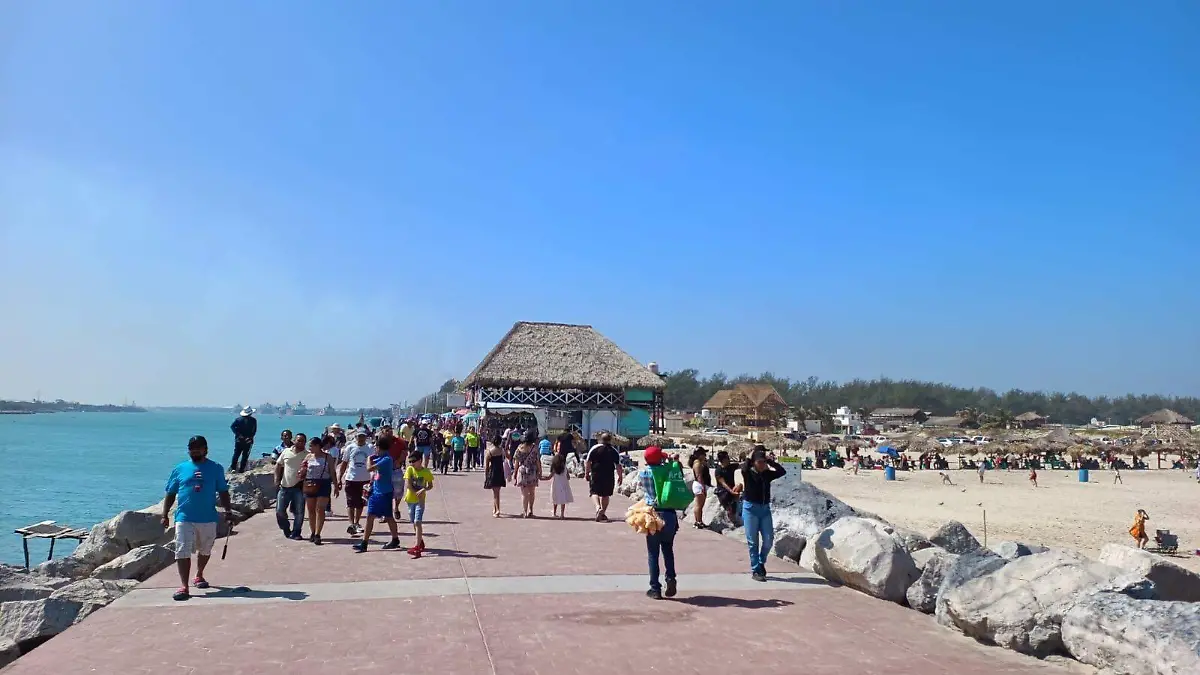 Playa Miramar comienza a prepararse para Semana Santa 2024